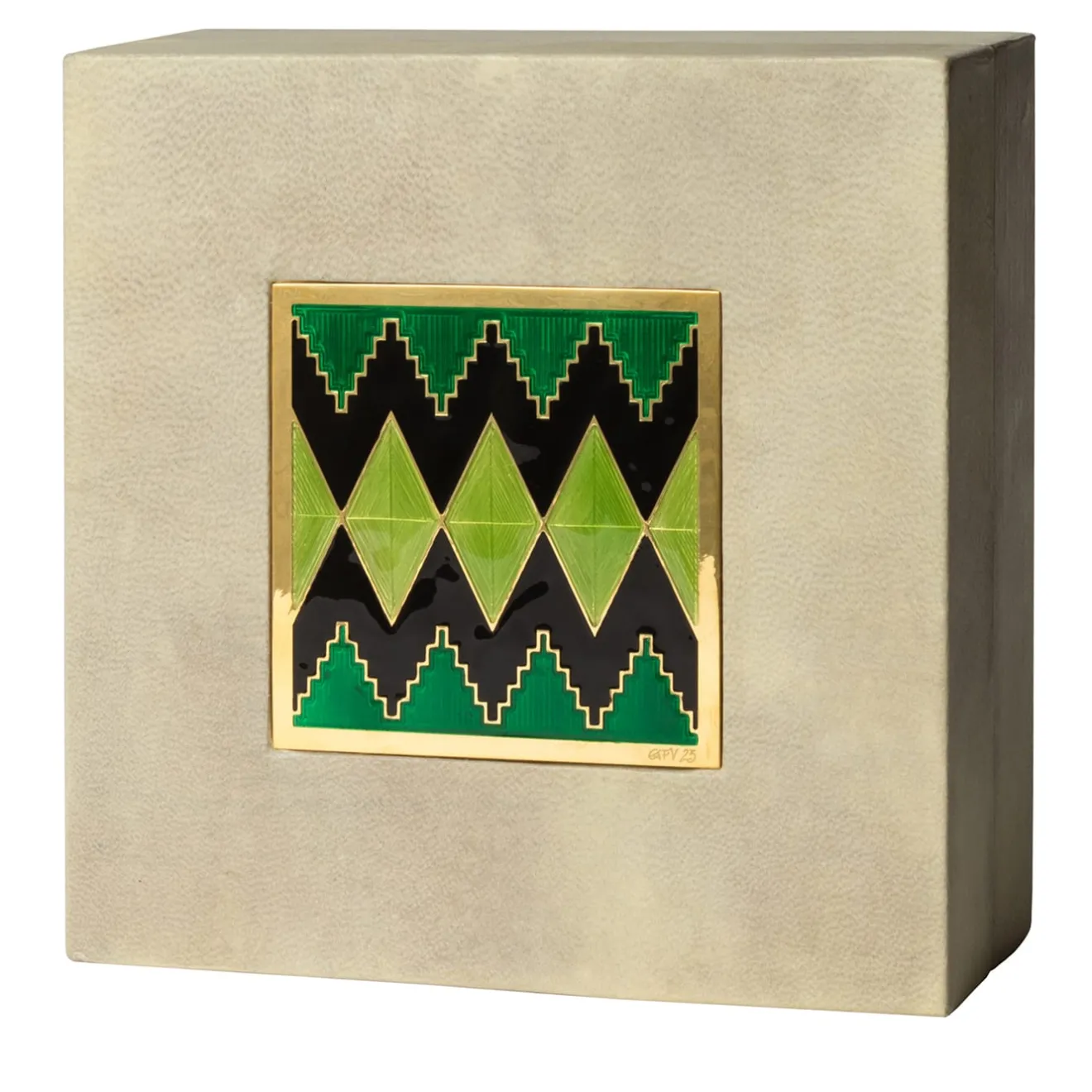 Piccoli Smalti Cloissoné su pergamena Scatola n. 1