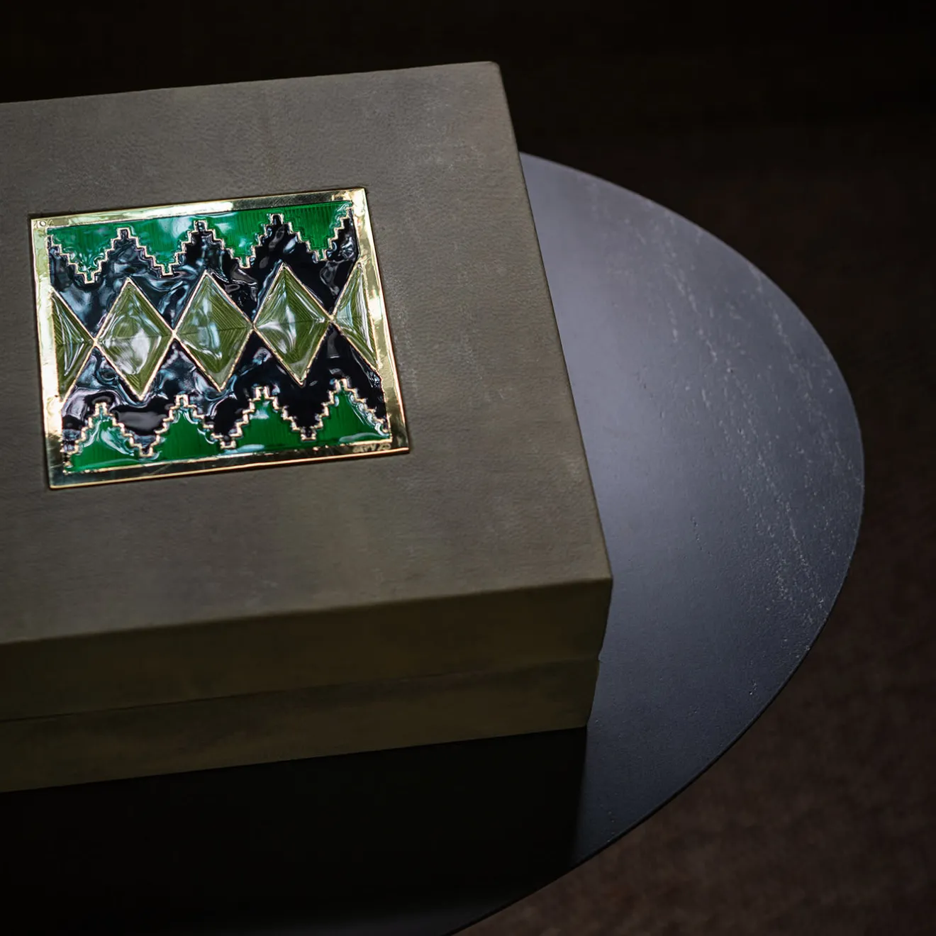 Piccoli Smalti Cloissoné su pergamena Scatola n. 1