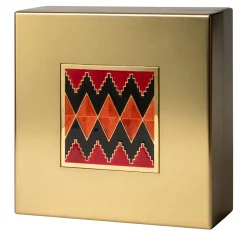 Piccoli Smalti Cloissoné su scatola in ottone satinato #2