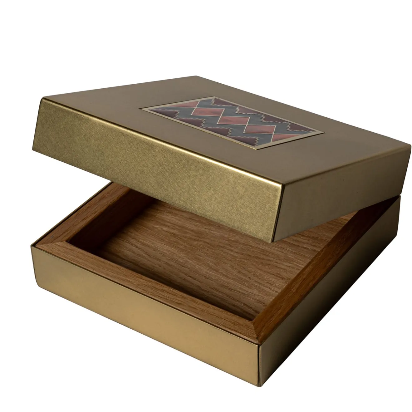 Piccoli Smalti Cloissoné su scatola in ottone satinato #2