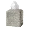 Villari COCCO TISSUE BOX - ARGENTO