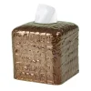 Villari COCCO TISSUE BOX - BRONZO