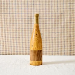 Emanuele Pantanella Design Colomba Platino Bottiglia decorativa in legno in edizione limitata #22