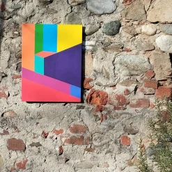 Le Meduse Color Spaces Albirit Pittura acrilica su tela