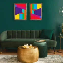 Le Meduse Color Spaces Albirit Pittura acrilica su tela