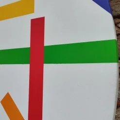 Le Meduse Color Spaces Rhythm and Colors Pittura acrilica su tela