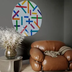 Le Meduse Color Spaces Rhythm and Colors Pittura acrilica su tela