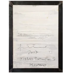 Atelier Pietrantonio Confini Bianco Tecnica mista