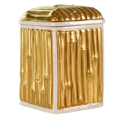 Villari CONTENITORE IN BAMBÙ - ORO