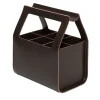 Rabitti 1969 Copenhagen Tall Large Brown Storage Basket di Gio Tirotto