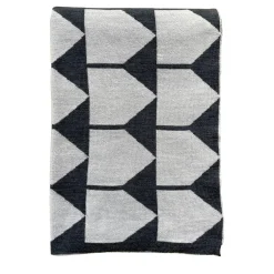 Lanificio Leo Coperta Archetipo bianco/nero di Makeyourhome + Walter Terruso