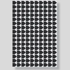 Lanificio Leo Coperta Archetipo bianco/nero di Makeyourhome + Walter Terruso