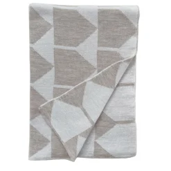 Lanificio Leo Coperta Archetipo grigio/bianco di Makeyourhome + Walter Terruso