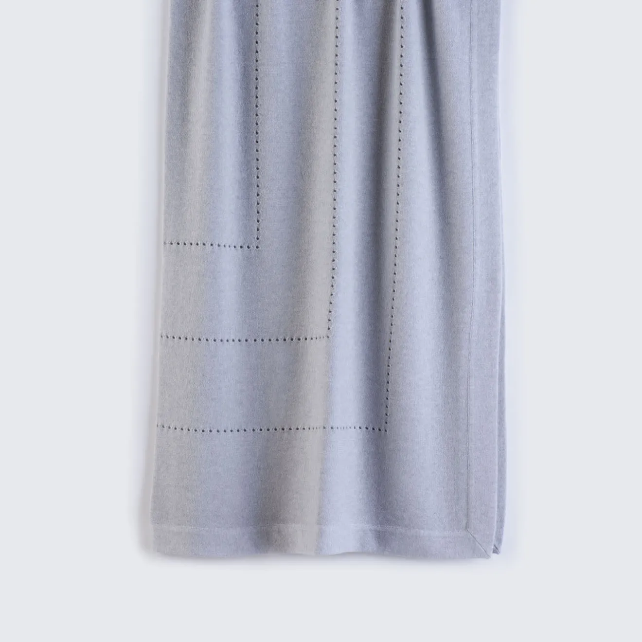 Masserano Cashmere Coperta Aurora Pearl Gray