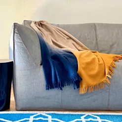 Villa Como Coperta bicolore sfumata #2