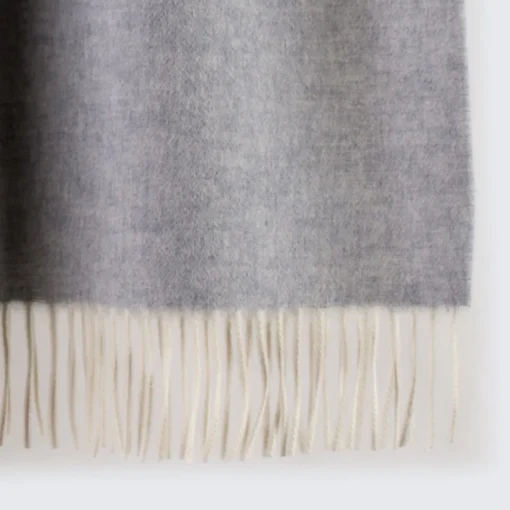 Masserano Cashmere Coperta Biella Pearl Gray