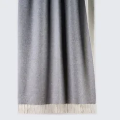 Masserano Cashmere Coperta Biella Pearl Gray