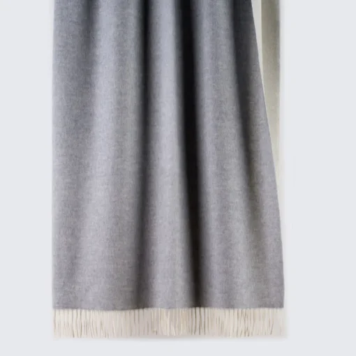 Masserano Cashmere Coperta Biella Pearl Gray