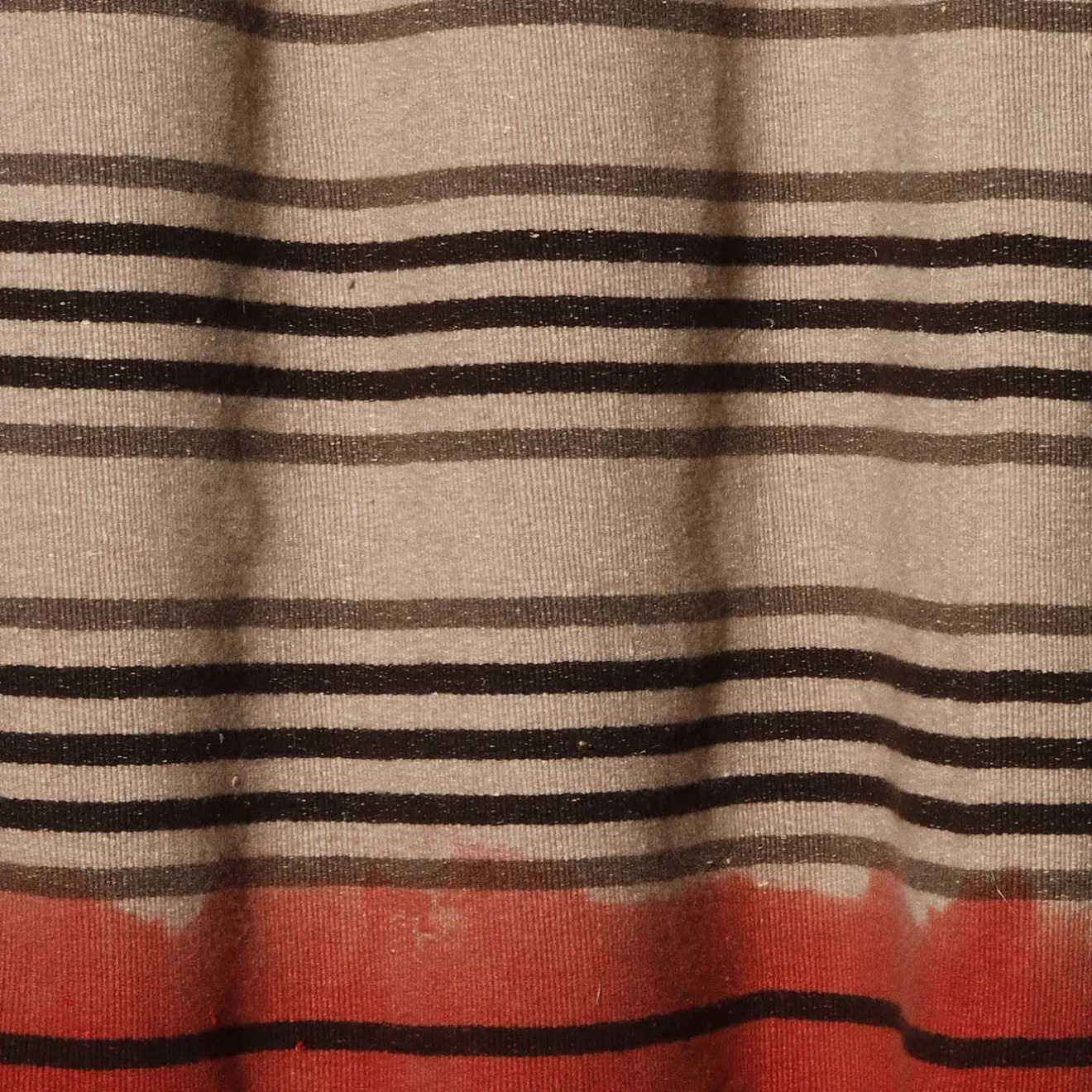 The House of Lyria Coperta Formia a righe policrome in cashmere e seta