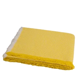 Masserano Cashmere Coperta gialla Vida