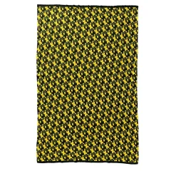 Lanificio Leo Coperta Plaid Lana 01 a motivi gialli e grigi di Giulio Iacchetti
