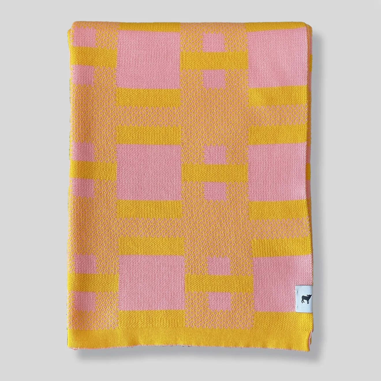 Lanificio Leo Coperta Plusminus Bio Limone di Angela Lorenz