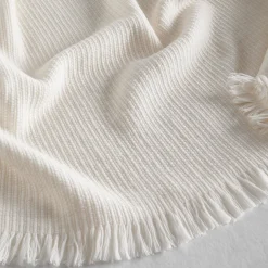 San Patrignano Coperta Terramadre Cestino Bianco