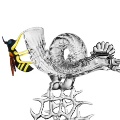 Simone Crestani Coppa scultorea in vetro veneziano Galeon