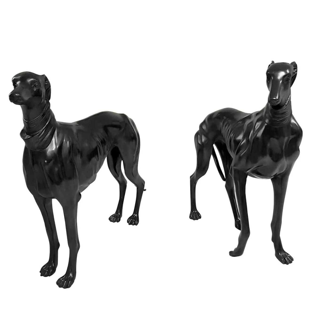 Fonderia Artistica Ruocco Coppia di levrieri