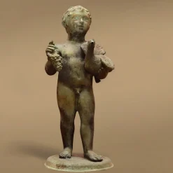 Fonderia Artistica Ruocco Coppia di sculture Cherubini in bronzo