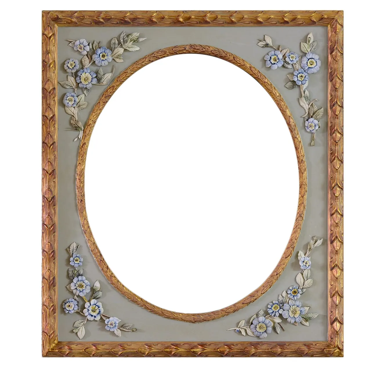 Caiafa Cornice con fiori di campo