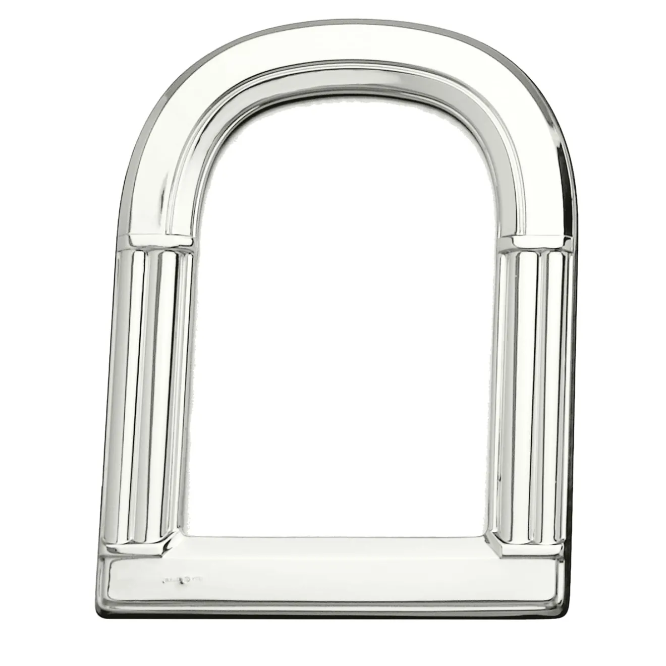 Schiavon Cornice d'argento a forma di arco con colonne