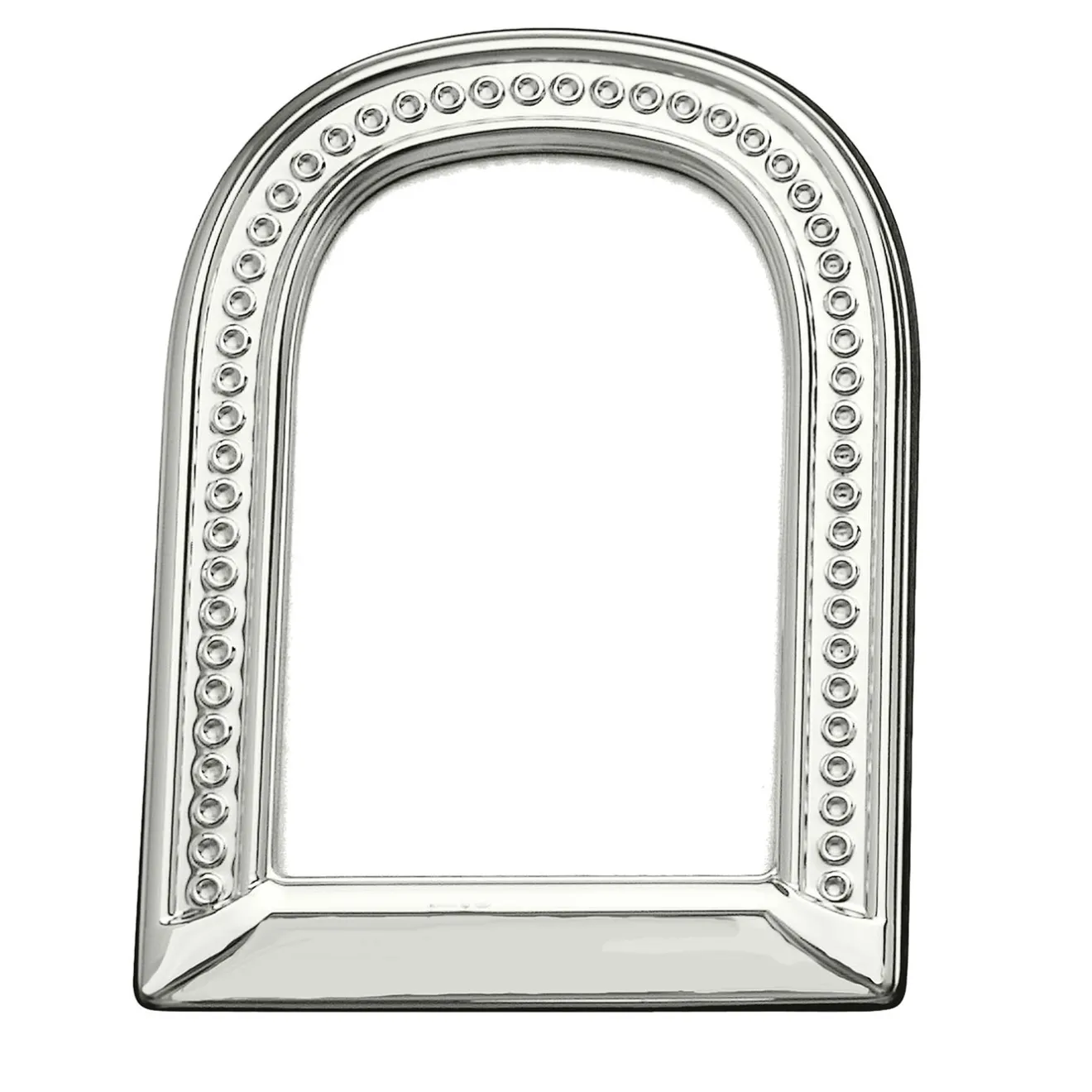 Schiavon Cornice in argento sterling a portale con bugnette circolari