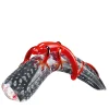 VGnewtrend Corno di vetro con geco rosso