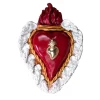 Cuore di Argilla Cuore in ceramica con morso d'amore