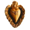 Cuore di Argilla CUORE IN CERAMICA CON MOTIVO APE BE(E) GOLD