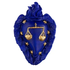Cuore di Argilla Cuore in ceramica Zodiaco Libra