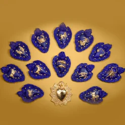 Cuore di Argilla Cuore in ceramica Zodiaco Gemini