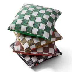 Cassina Cuscini decorativi con cornice a scacchi #1