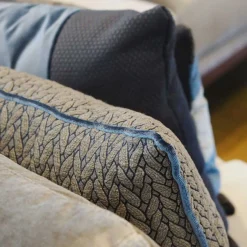 l'Opificio Cuscino a fascia Carrè Degradè in tessuto jacquard e velluto di seta