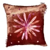 Anna Paola Cibin Cuscino con fiori di vetro