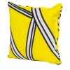 Livio De Simone Cuscino giallo Tria