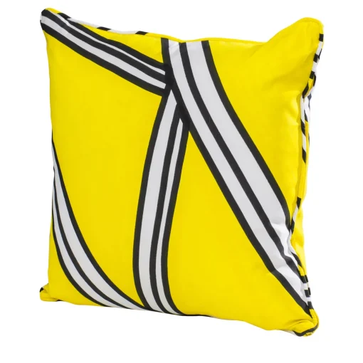 Livio De Simone Cuscino giallo Tria