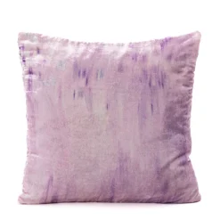 Coralla Maiuri Cuscino imbottito in velluto di seta Dream Amethyst