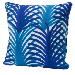 Livio De Simone Cuscino Palme Blue