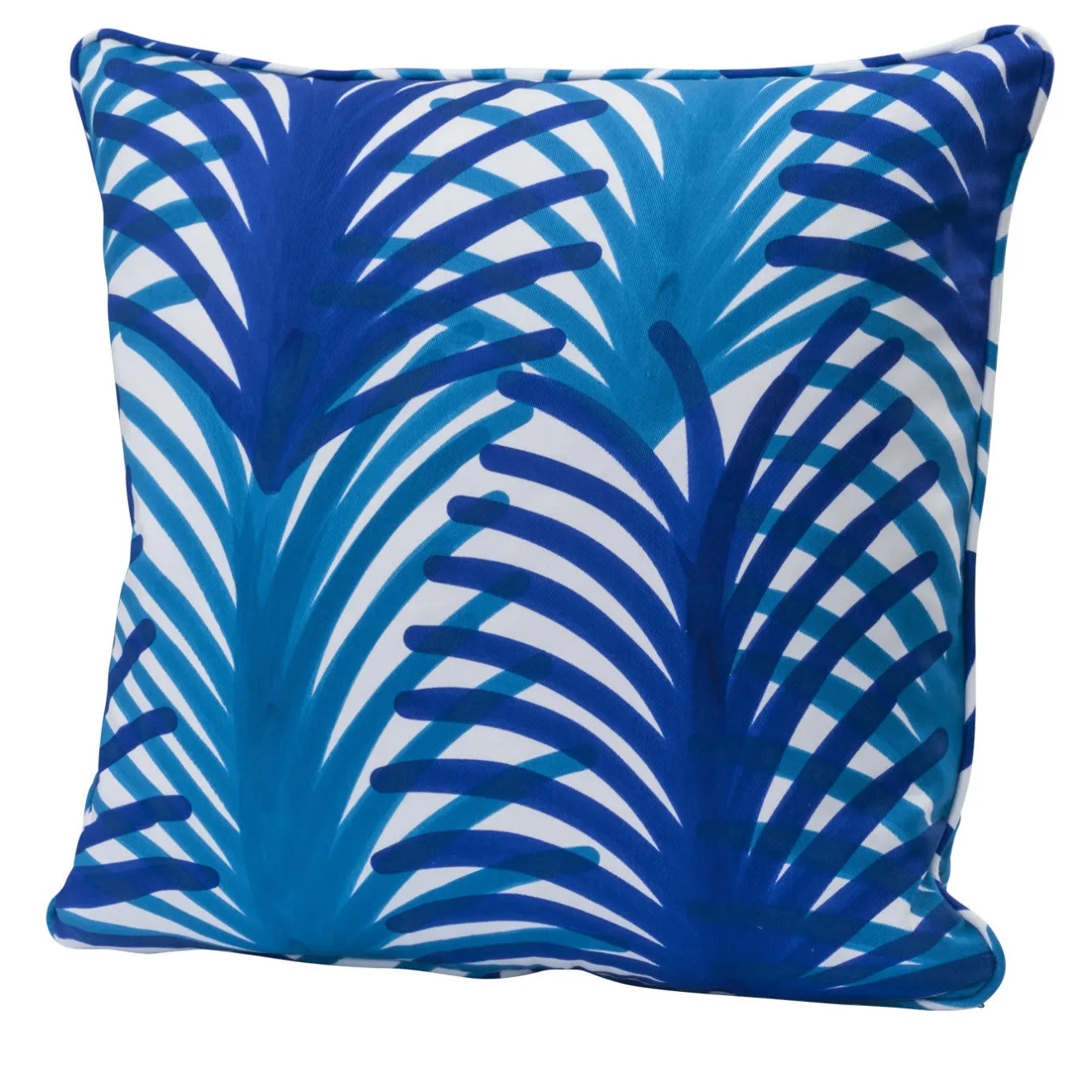 Livio De Simone Cuscino Palme Blue