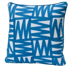 Livio De Simone Cuscino Rete Blue