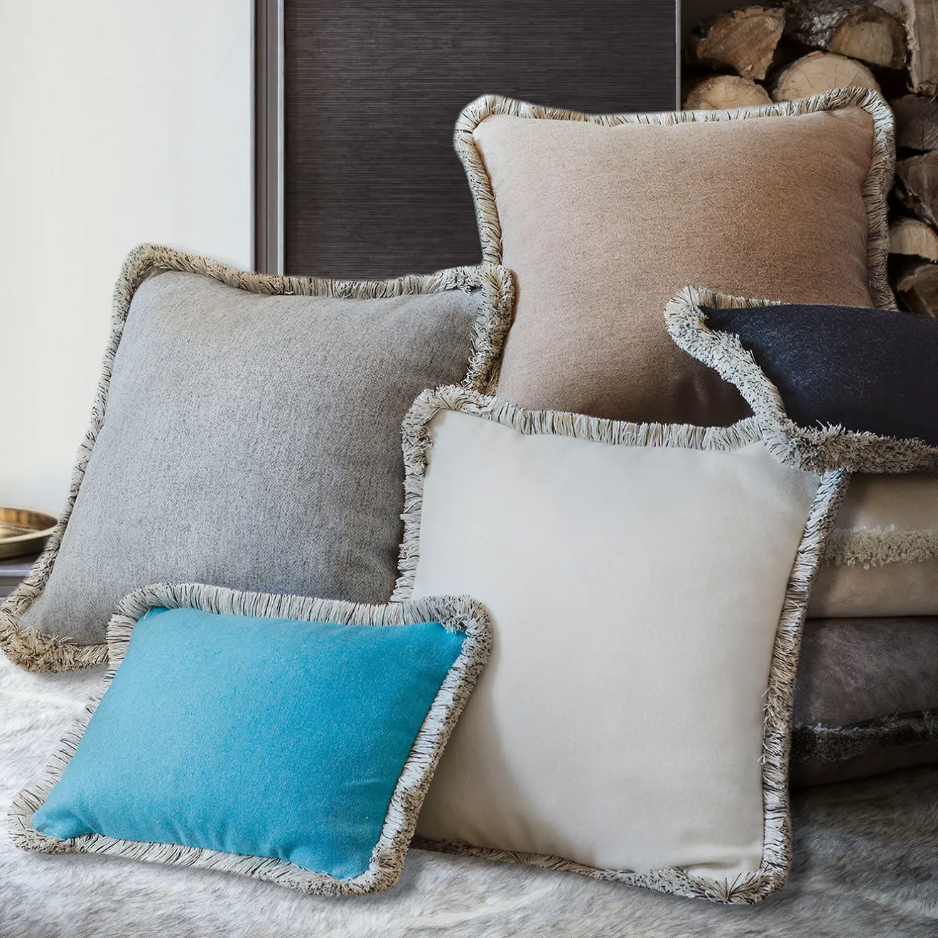 LO Decor Cuscino rettangolare Artic Black in edizione limitata
