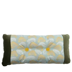 l'Opificio Cuscino rettangolare Zeta in tessuto jacquard floreale