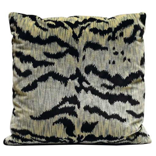 Tessitura Bevilacqua Cuscino Tiger Velvet Baltic